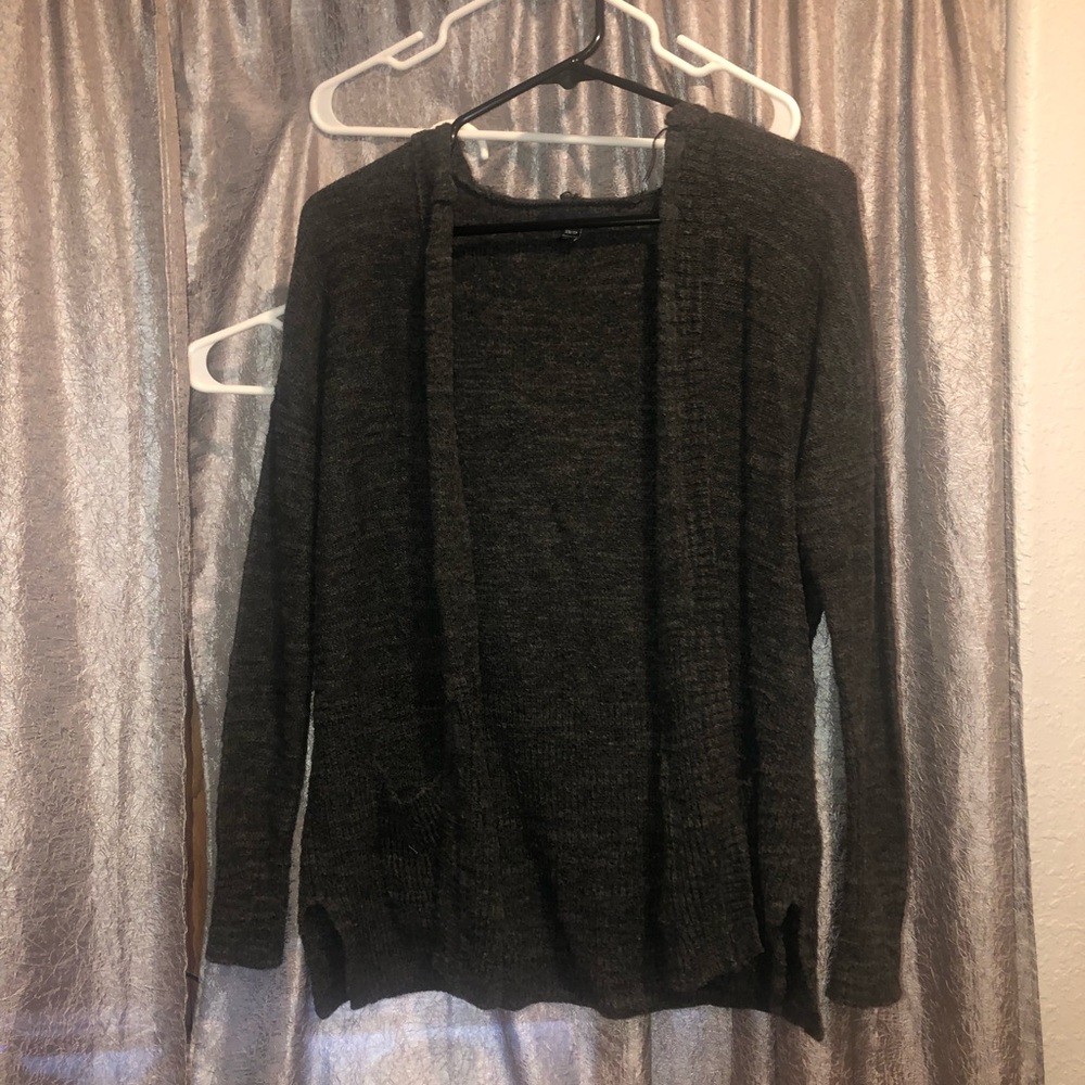 Charcoal gray American Eagle cardigan